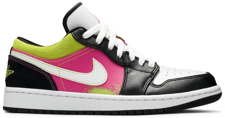 Best Replica Air Jordan 1 Low  Spray Paint  CW5564-001 - Colareps