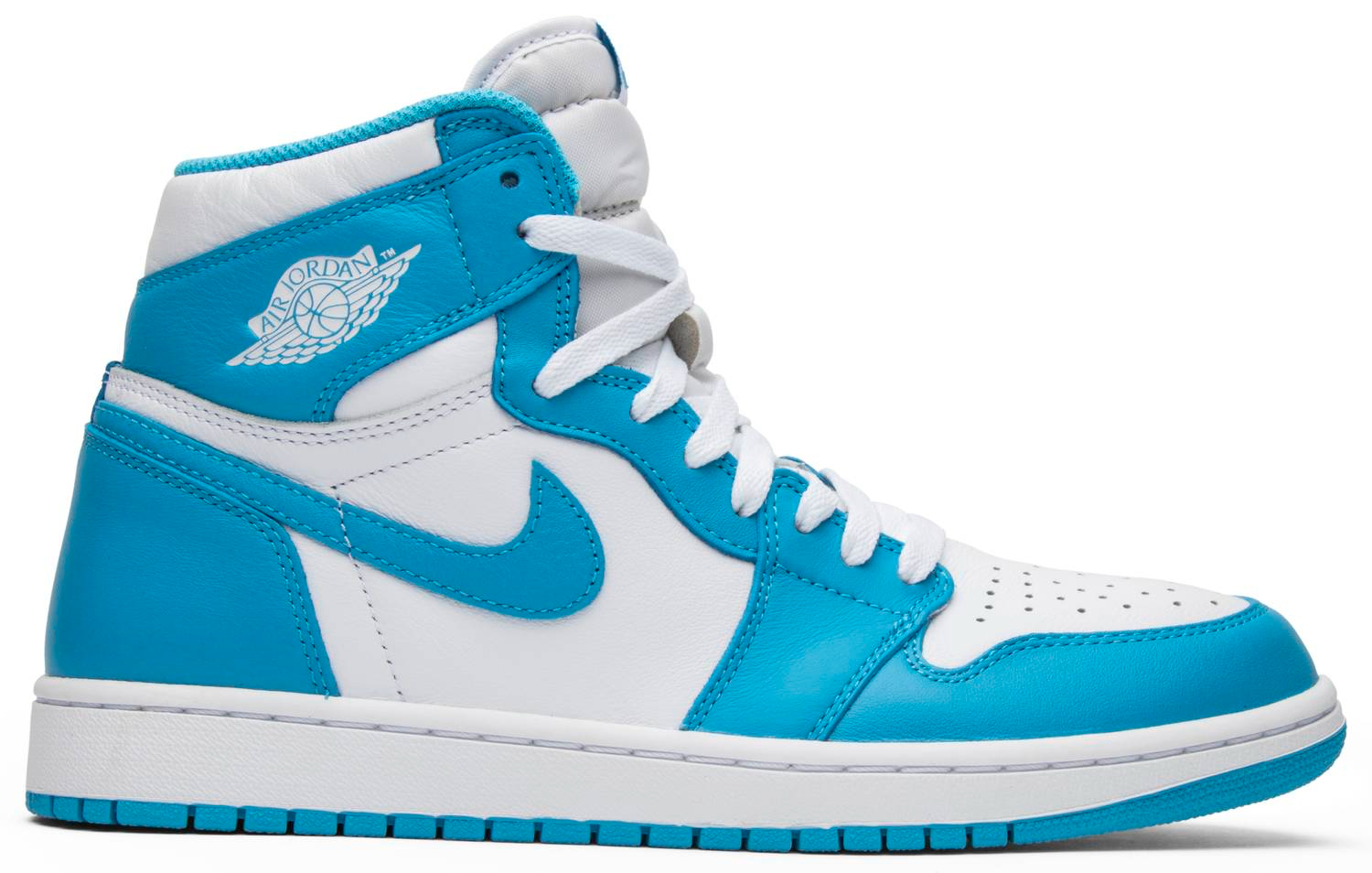 Best Replica Air Jordan 1 Retro High OG  UNC  555088-117 - Colareps