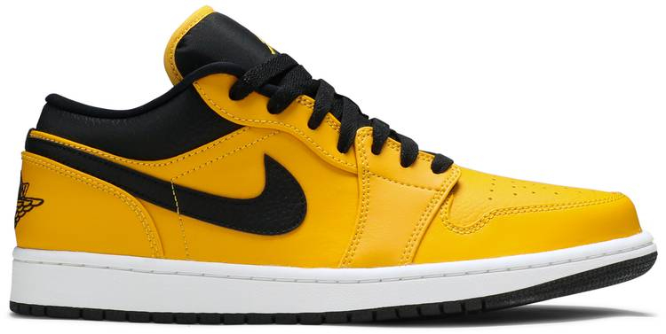 Best Replica Air Jordan 1 Low  University Gold Black  553558-700 - Colareps