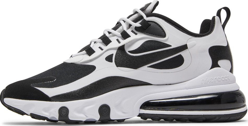 Best Replica Air Max 270 React  White Black  CT1646-100 - Colareps