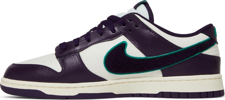 Best Replica Dunk Low  Chenille Swoosh   Grand Purple  DQ7683-100 - Colareps