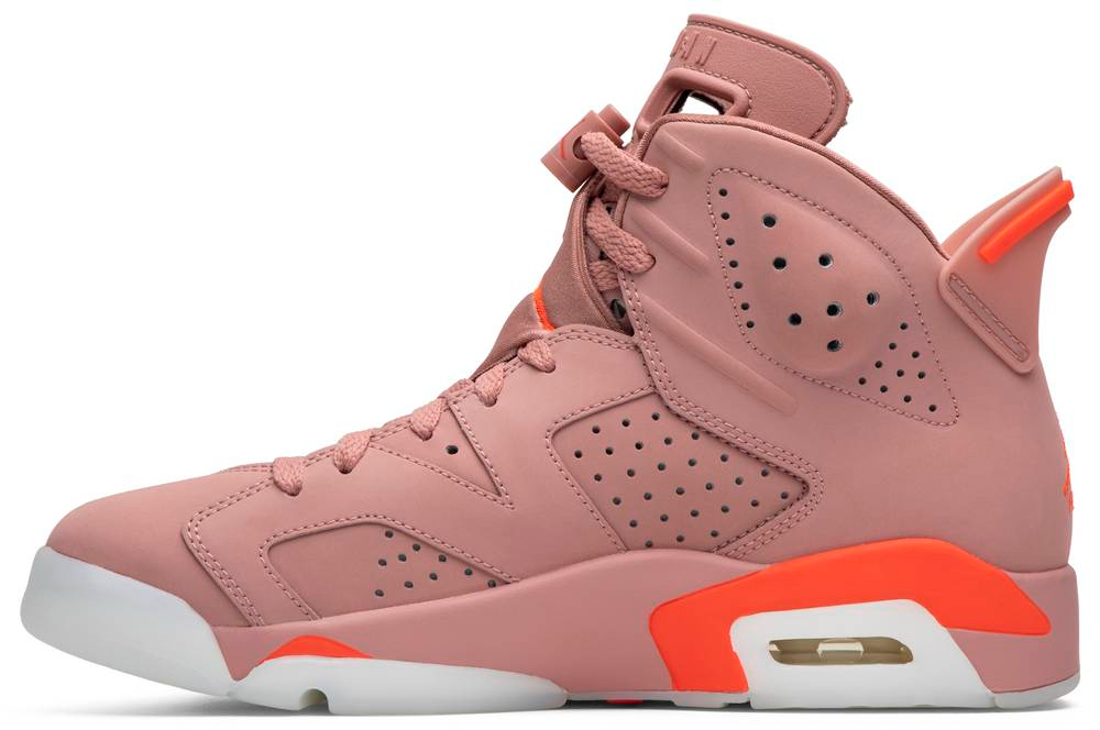 Best Replica Aleali May x Wmns Air Jordan 6 Retro  Millennial Pink  CI0550-600 - Colareps