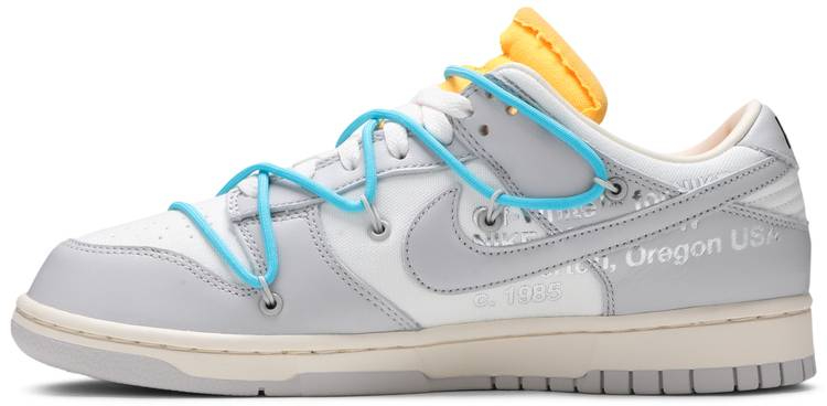 Best Replica Off-White x Dunk Low  Lot 02 of 50  DM1602-115 - Colareps