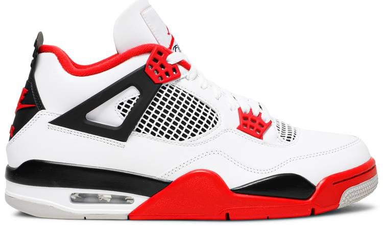 Best Replica Air Jordan 4 Retro OG  Fire Red  2020 DC7770-160 Reps - Colareps