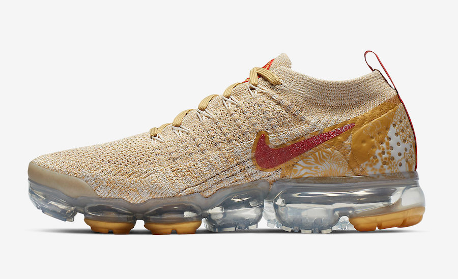 Best Replica Wmns Air VaporMax 2 Flyknit  Chinese New Year  BQ7037-001 - Colareps