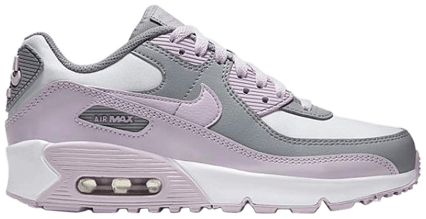 Best Replica Air Max 90 Leather GS  Iced Lilac  CD6864-002 - Colareps