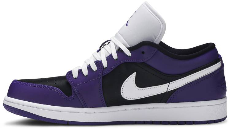 Best Replica Air Jordan 1 Low  Court Purple  553558-501 - Colareps