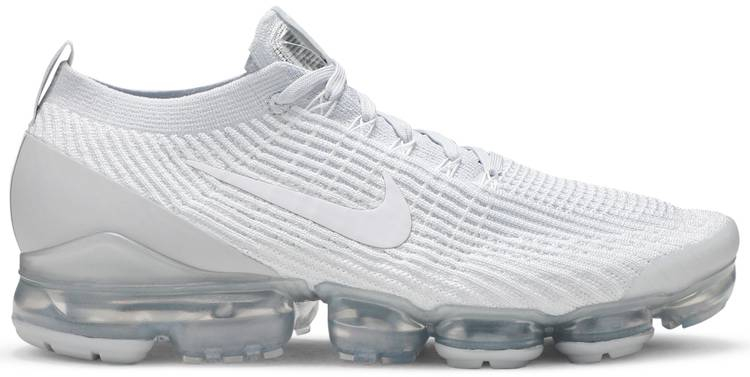 Best Replica Air VaporMax Flyknit 3  Pure Platinum  AJ6900-102 - Colareps