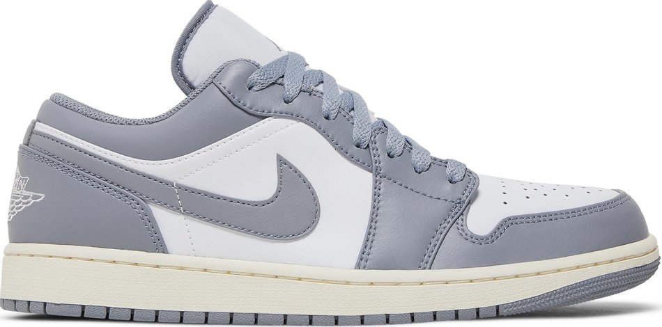 Best Replica Air Jordan 1 Low Vintage Grey 553558-053 - Colareps