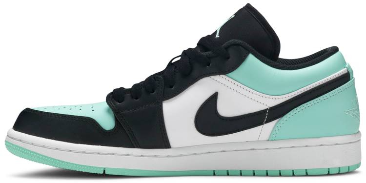 Best Replica High-Quality Replica Air Jordan 1 Retro Low  Emerald  553558-117 - Colareps