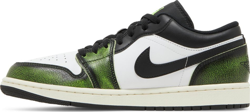 Best Replica Air Jordan 1 Low SE  Wear-Away   Electric Green  DN3705-003 - Colareps