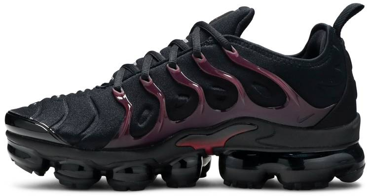 Best Replica Air VaporMax Plus  Black Noble Red  924453-021 - Colareps