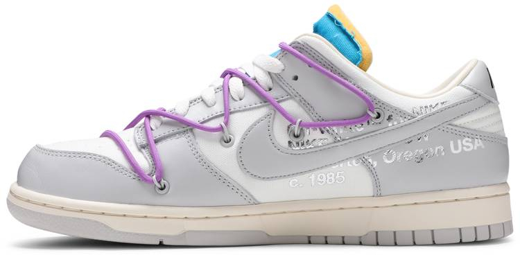 Best Replica Off-White x Dunk Low  Lot 47 of 50  DM1602-125 - Colareps
