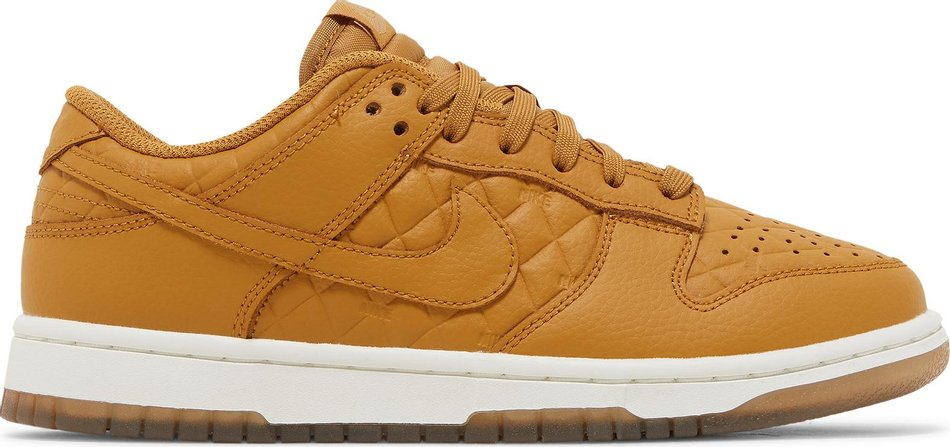 Best Replica Wmns Dunk Low  Quilted Wheat  DX3374-700 - Colareps