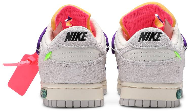 Best Replica Off-White x Dunk Low  Lot 15 of 50  DJ0950-101 - Colareps
