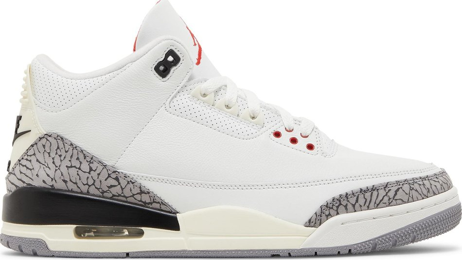 Best Replica Air Jordan 3 Retro  White Cement Reimagined  DN3707-100 - Colareps