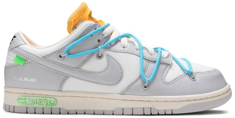 Best Replica Off-White x Dunk Low  Lot 02 of 50  DM1602-115 - Colareps