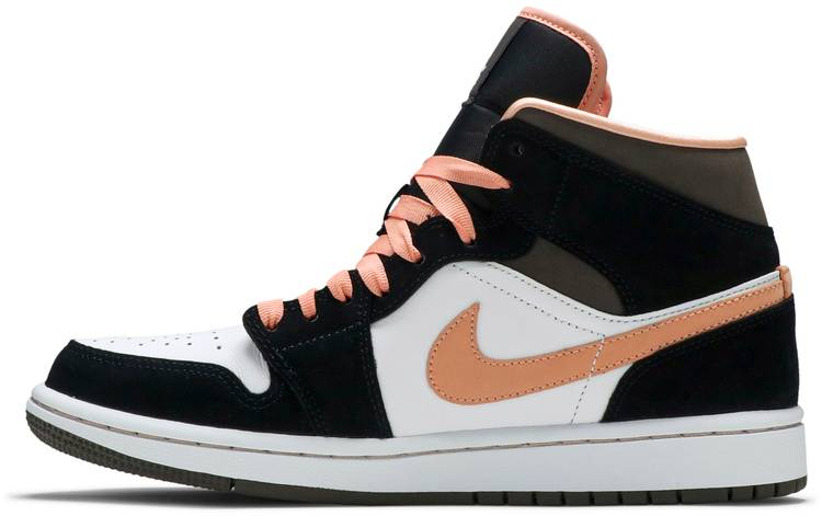 Best Replica Wmns Air Jordan 1 Mid SE  Peach Mocha  DH0210-100 - Colareps