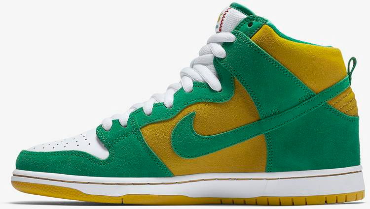 Best Replica Dunk High Pro SB  Oakland Athletics  305050-337 - Colareps