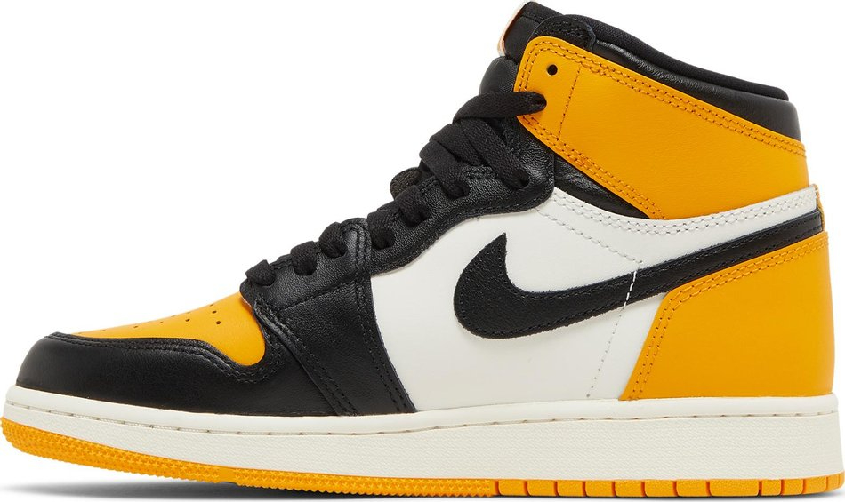 Best Replica Air Jordan 1 Retro High OG  Yellow Toe  555088-711 - Colareps