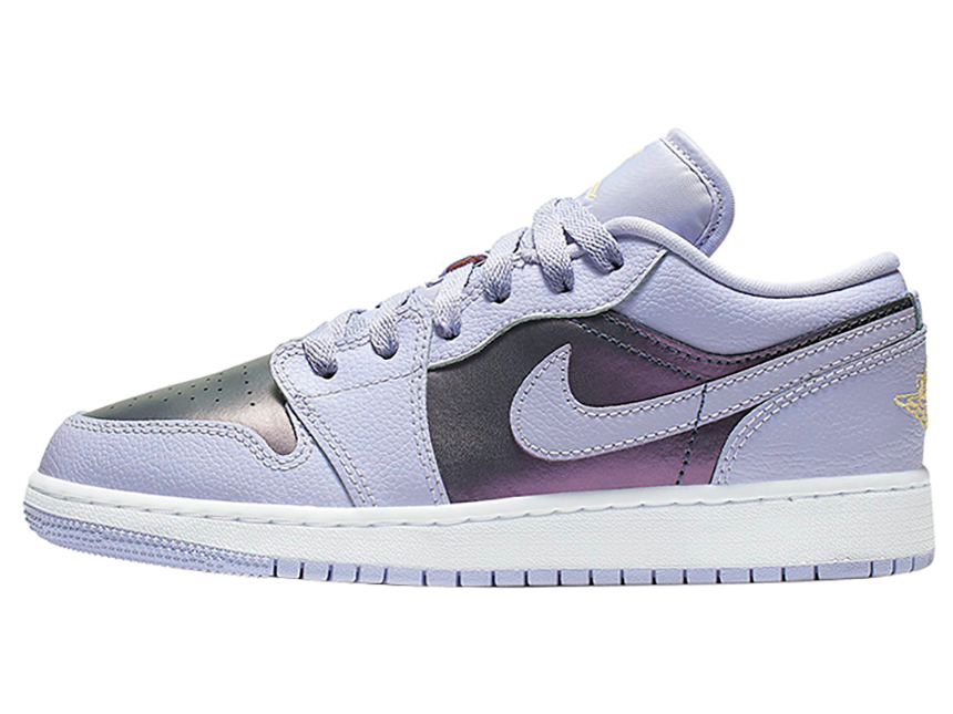 Best Replica Air Jordan 1 Low GS  Oxygen Purple  554723-505 - Colareps
