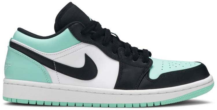 Best Replica High-Quality Replica Air Jordan 1 Retro Low  Emerald  553558-117 - Colareps