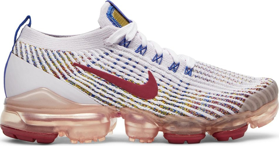 Best Replica Wmns Air VaporMax Flyknit 3  Light Violet Noble Red  AJ6910-501 - Colareps