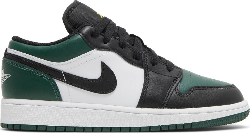 Best Replica Air Jordan 1 Low GS  Green Toe  553560-371 - Colareps