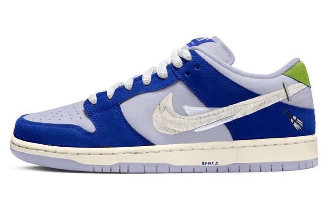 Best Replica Fly Streetwear x Dunk Low Pro SB DQ5130-400 - Colareps