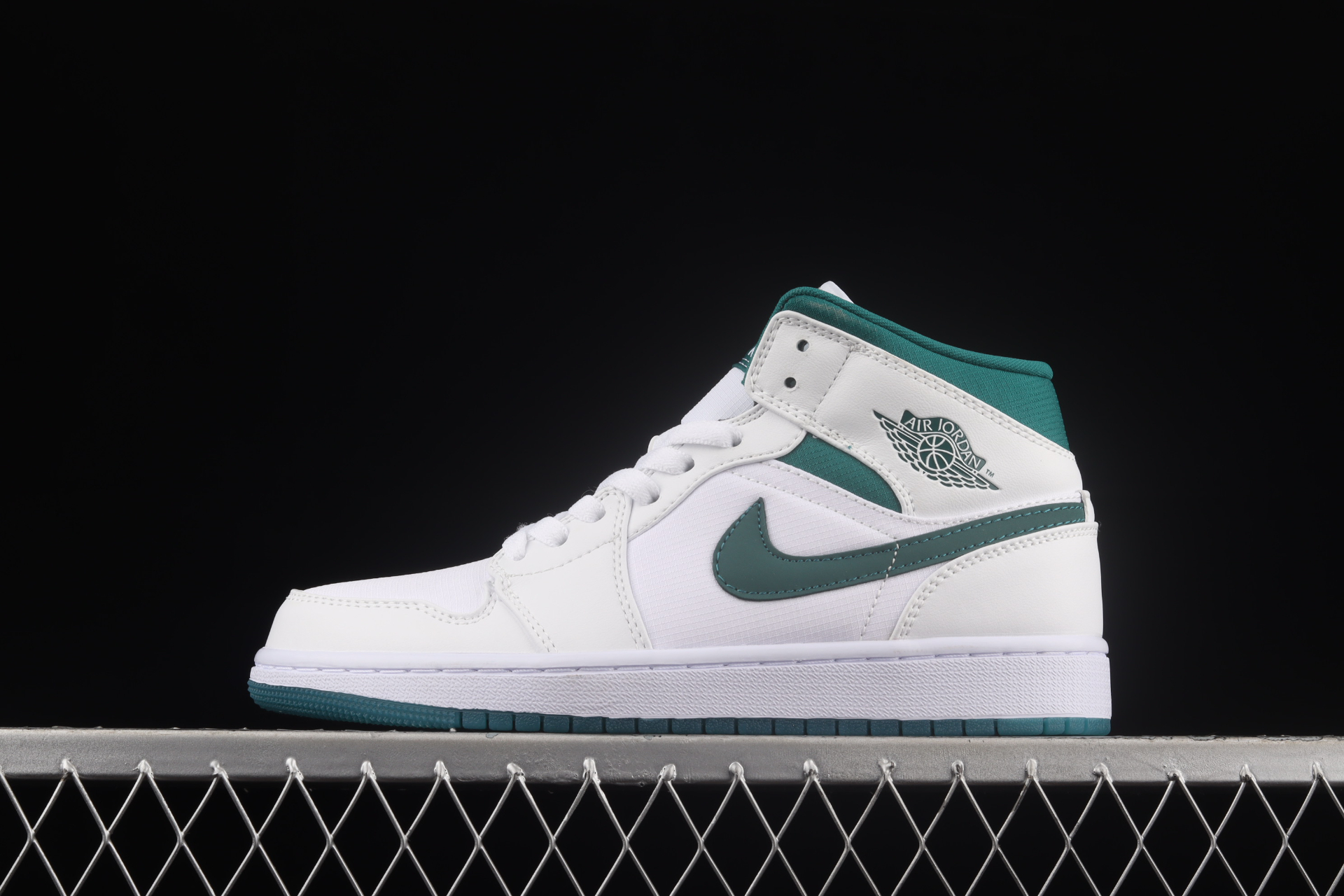 Best Replica Air Jordan 1 Mid  Mystic Green  CD6859-103 - Colareps