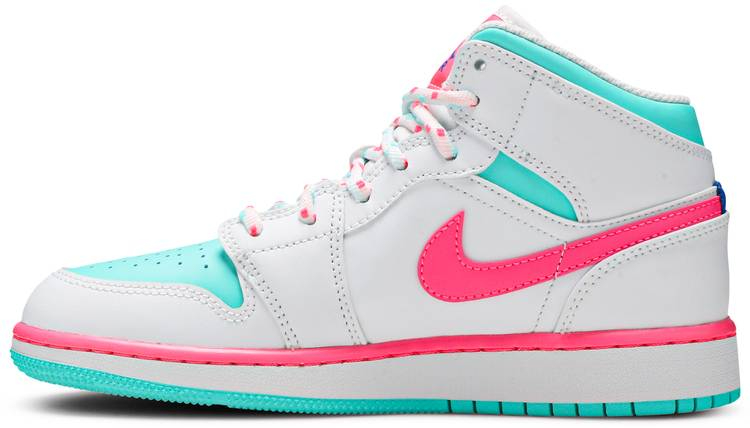 Best Replica Air Jordan 1 Mid   Digital Pink  555112-102 - Colareps