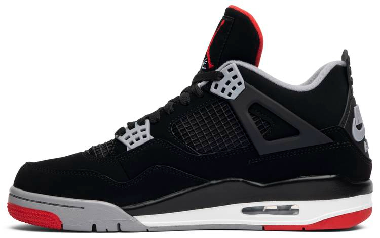 Best Replica Air Jordan 4 Retro OG  Bred  2019 308497-060 Reps - Colareps