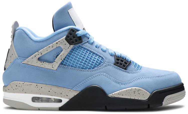 Best Replica Air Jordan 4 Retro  University Blue  CT8527-400 Reps - Colareps