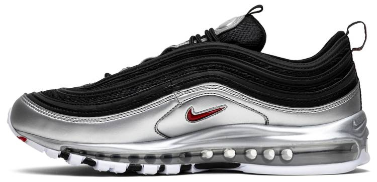 Best Replica Air Max 97 QS  B-Sides Metallic Silver  AT5458-001 - Colareps