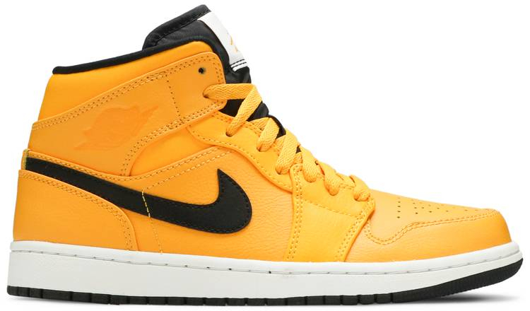 Best Replica Air Jordan 1 Mid  University Gold  554724-700 - Colareps