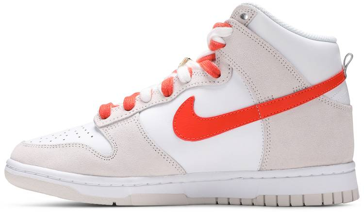 Best Replica Wmns Dunk High SE  First Use Pack-White Orange  DH6758-100 - Colareps