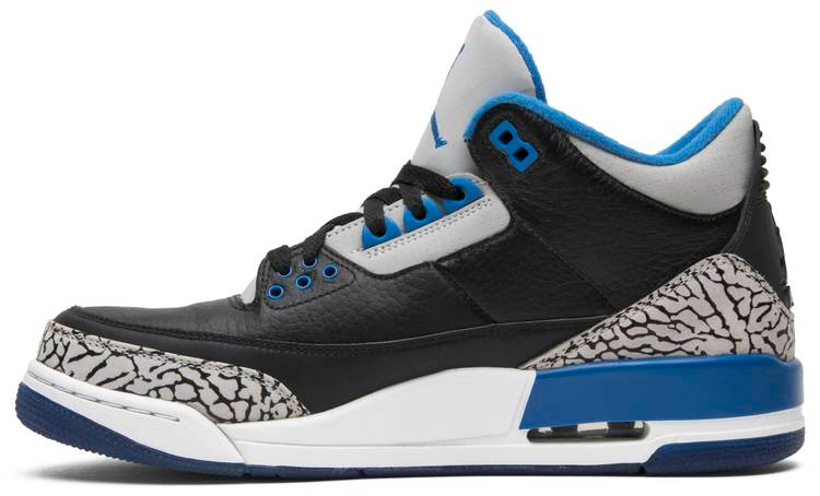 Best Replica Air Jordan 3 Retro  Sport Blue  136064-007 - Colareps