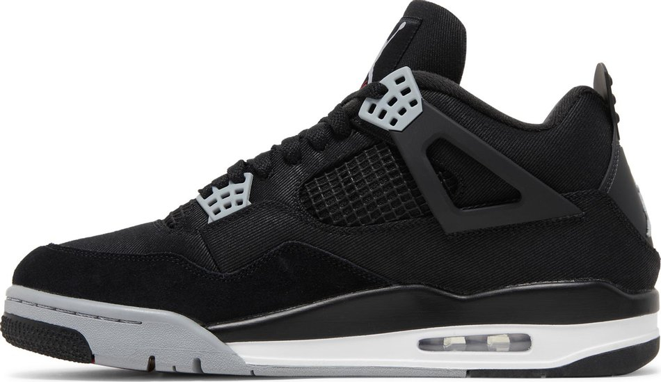 Best Replica Replicas Air Jordan 4 Retro  Black Canvas  DH7138-006 Reps - Colareps