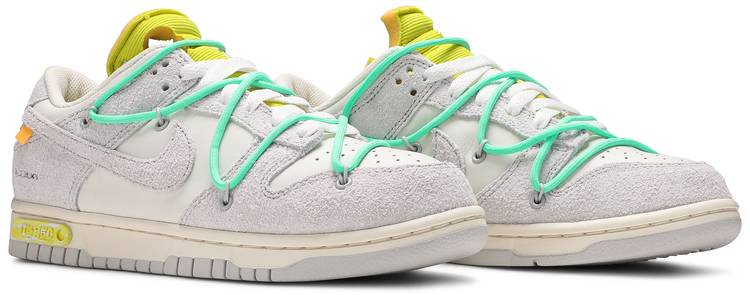 Best Replica Off-White x Dunk Low  Lot 14 of 50  DJ0950-106 - Colareps