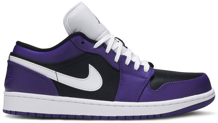 Best Replica Air Jordan 1 Low  Court Purple  553558-501 - Colareps