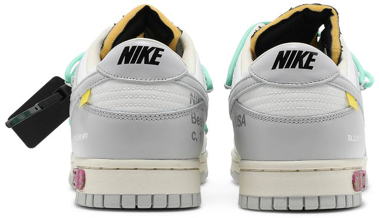 Best Replica Off-White x Dunk Low  Lot 04 of 50  DM1602-114 - Colareps