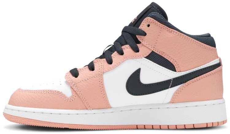 Best Replica Air Jordan 1 Mid  Pink Quartz  555112-603 - Colareps