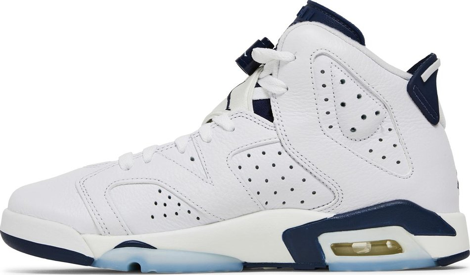 Best Replica Air Jordan 6 Retro GS  Midnight Navy  2022 384665-141 - Colareps