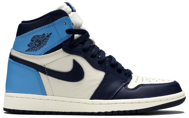 Best Replica Air Jordan 1 Retro High OG  Obsidian  555088-140 - Colareps