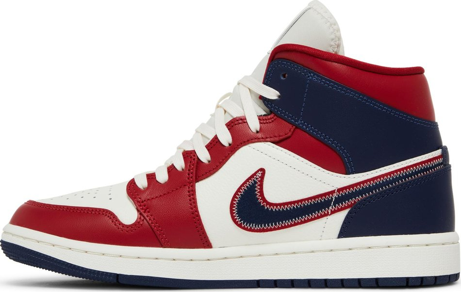 Best Replica Wmns Air Jordan 1 Mid SE  USA  2022 DQ7648-600 - Colareps