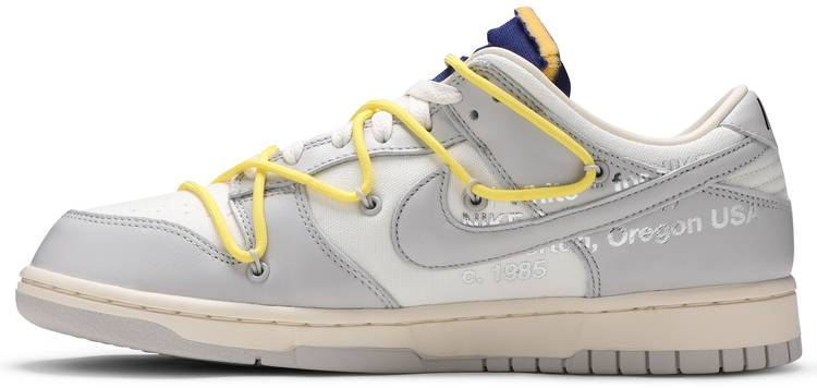 Best Replica Off-White x Dunk Low  Lot 27 of 50  DM1602-120 - Colareps