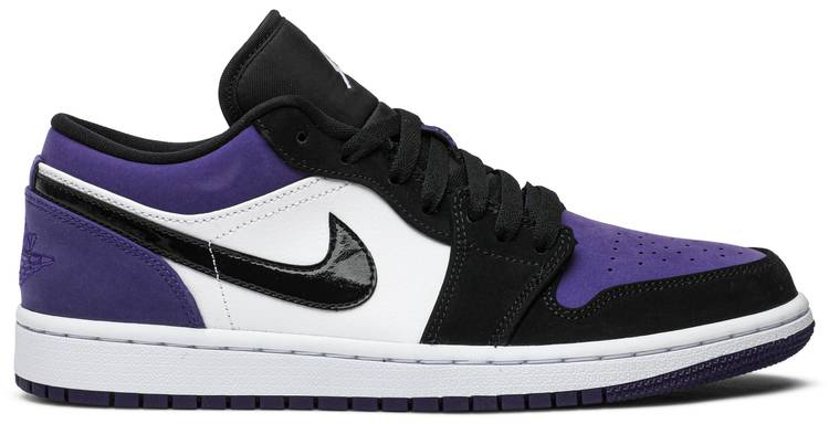 Best Replica Air Jordan 1 Low  Court Purple  553558-125 - Colareps