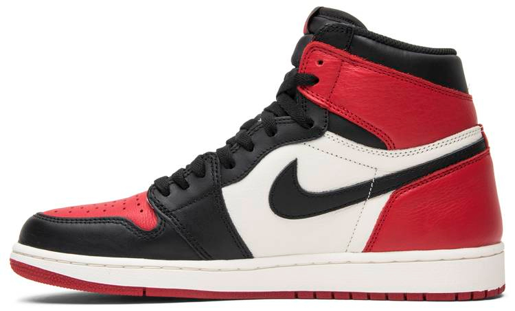 Best Replica Air Jordan 1 Retro High OG  Bred Toe  555088-610 - Colareps