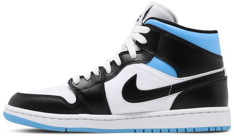 Best Replica Air Jordan 1 Mid  University Blue  BQ6472-102 - Colareps