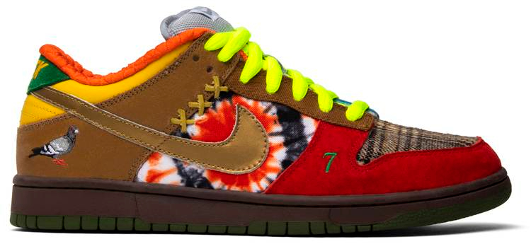Best Replica Dunk Low SB  What The Dunk  318403-141 - Colareps